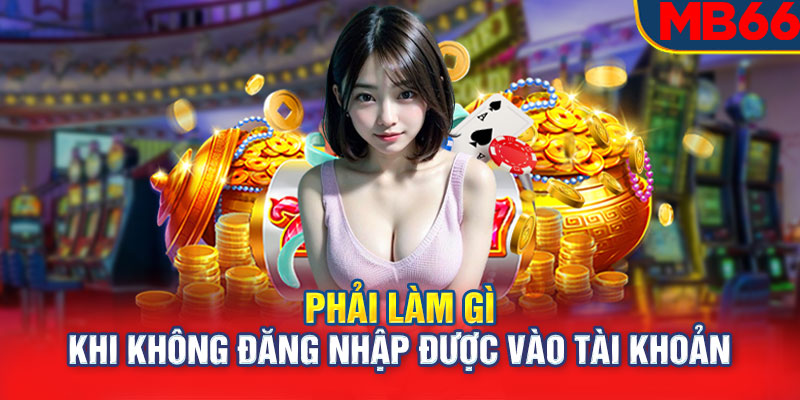 Phải làm gì khi không đăng nhập được vào tài khoản